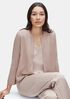 Silk & Organic Cotton Round Neck Cardigan