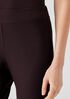 Washable Stretch Crepe Slim Ankle Pant