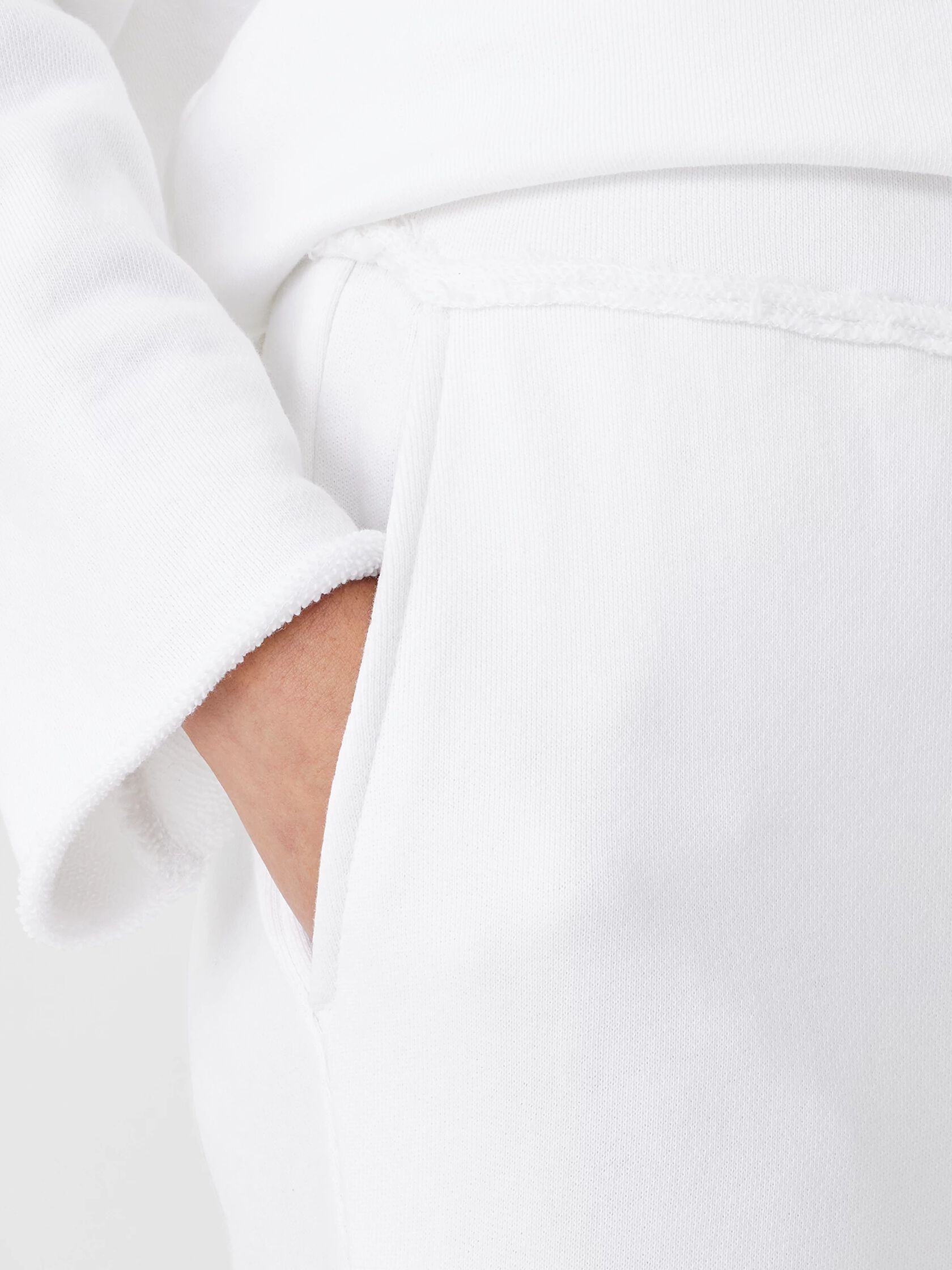 Organic Cotton French Terry Straight Pant
