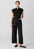 Washable Flex Ponte Wide-Leg Pant