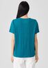 Organic Linen Jersey Crew Neck Tee