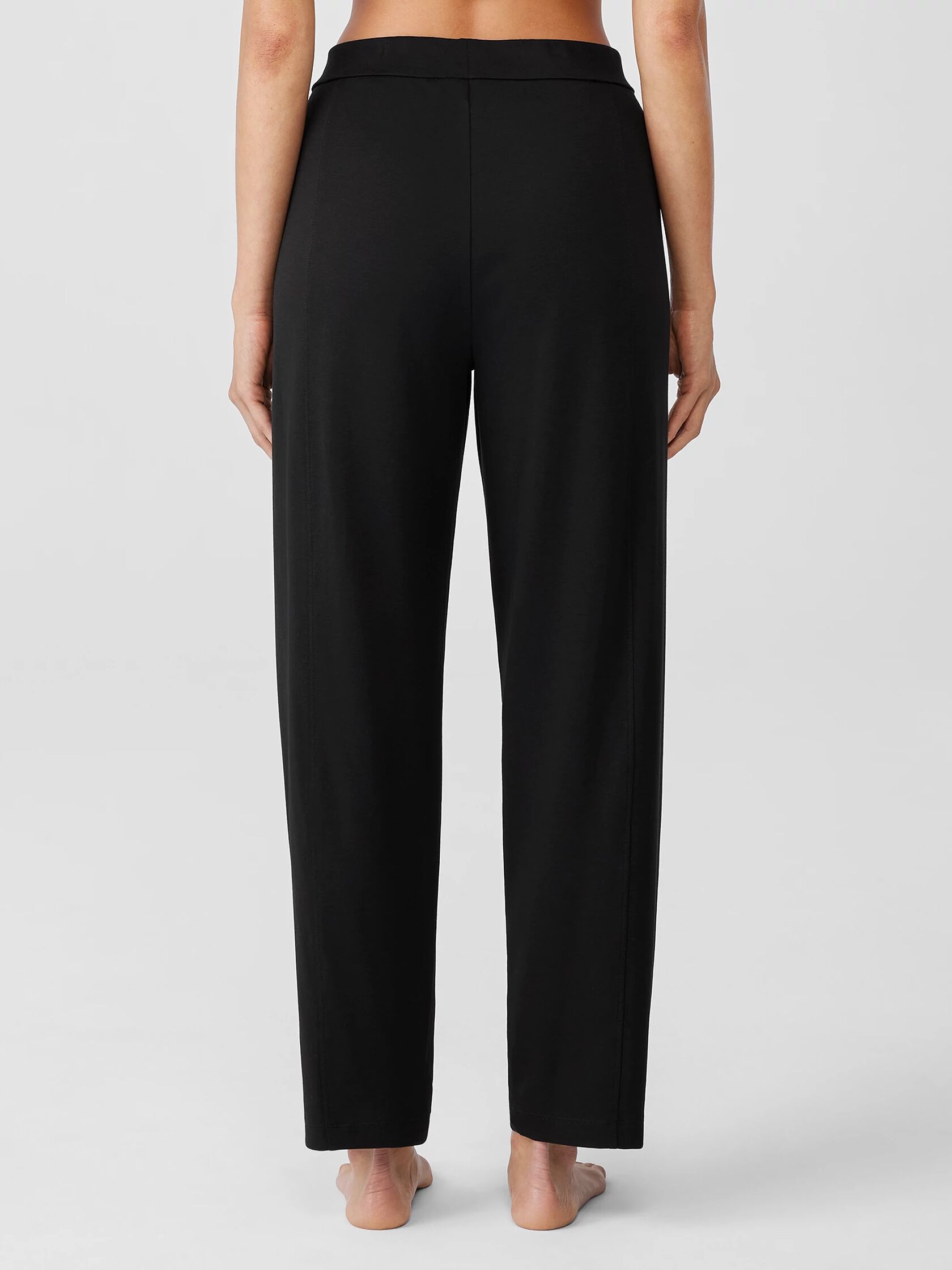 Organic Cotton Interlock Lantern Sleep Pant | EILEEN FISHER