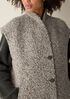 Curly Alpaca Wool Blend Vest