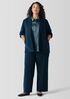 Washable Flex Ponte Notch Collar Blazer