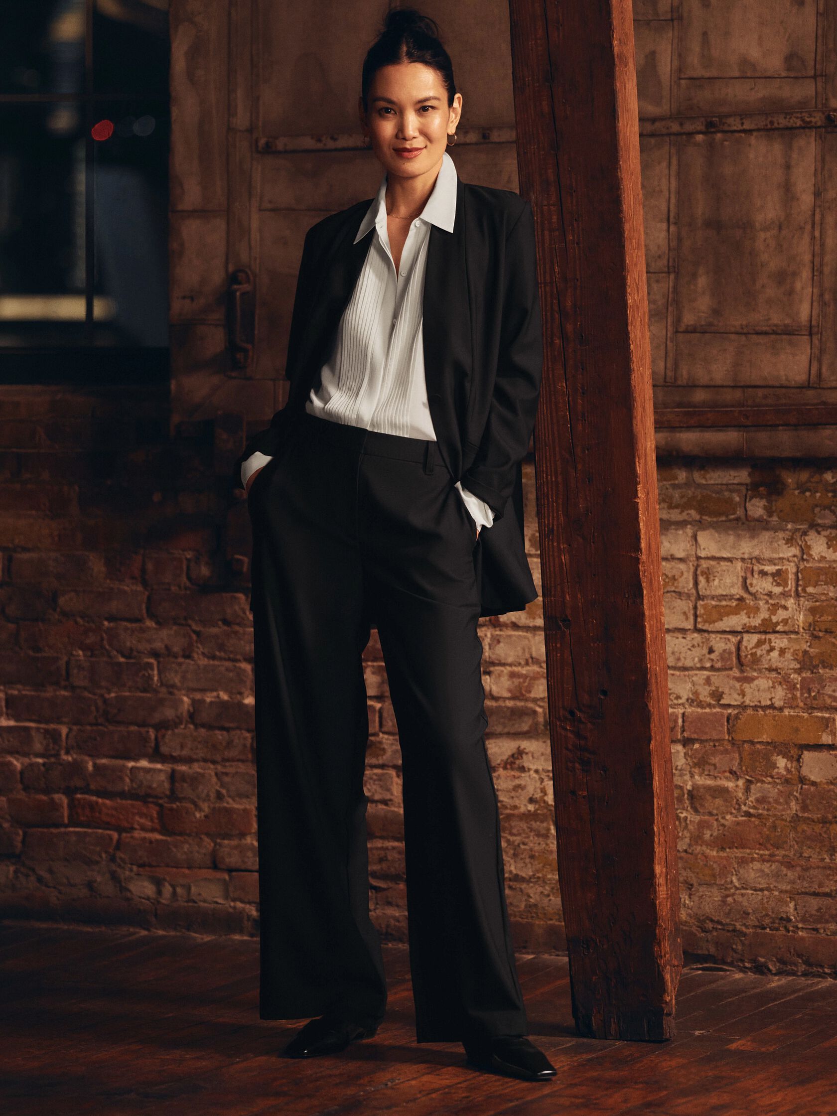 Seasonless Wool Full-Length Trouser