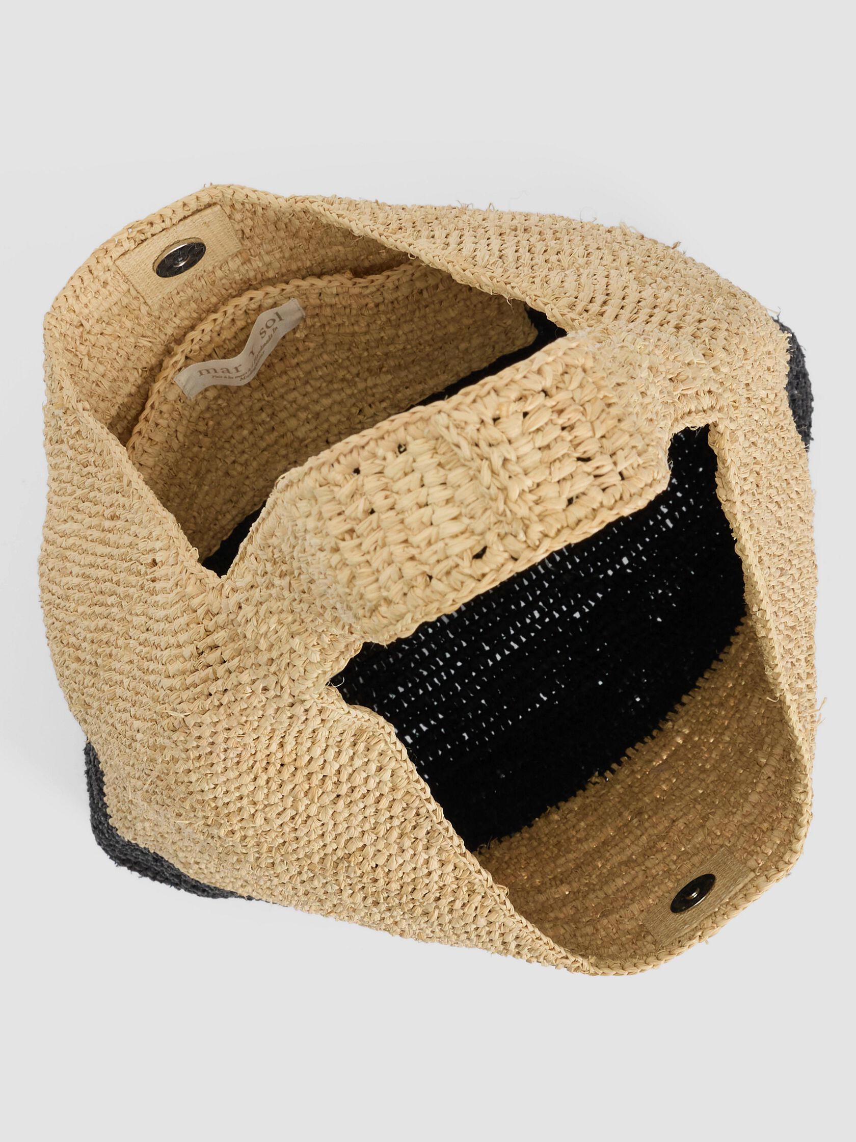 Mar Y Sol for EILEEN FISHER Color-Blocked Shopper Tote