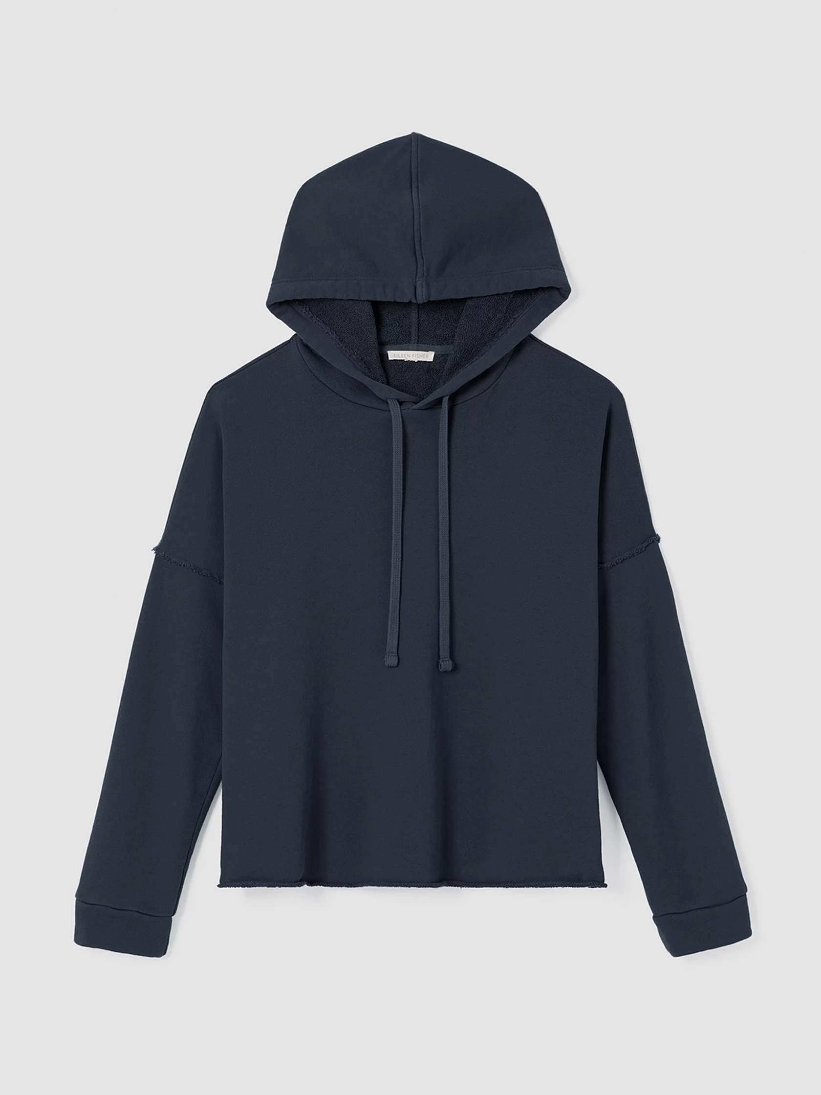 Organic Cotton French Terry Hooded Top
