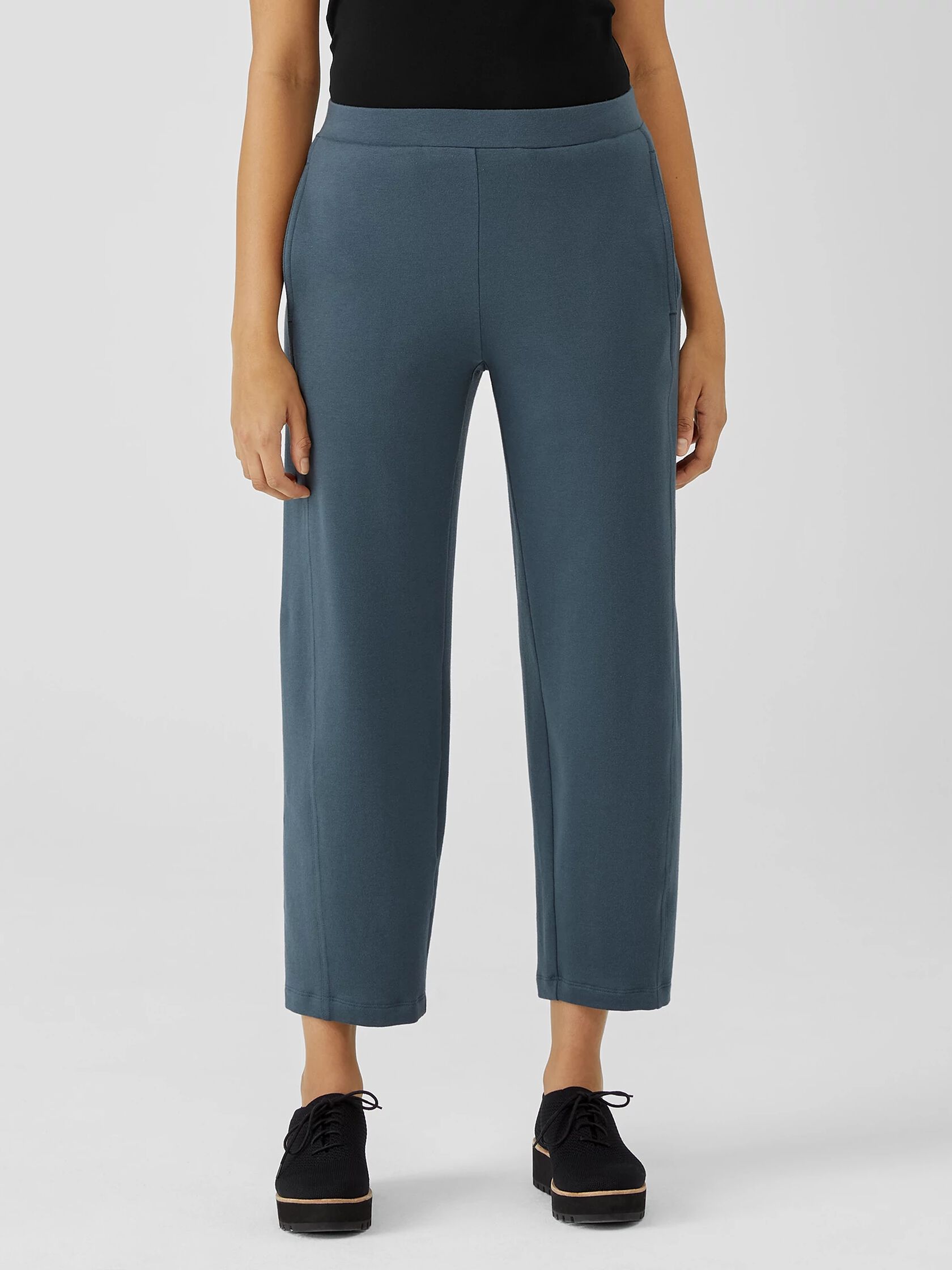 Cozy Brushed Terry Lantern Pant