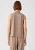Fine Jersey Mock Neck Tank