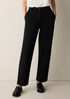 Washable Flex Ponte Straight Trouser Pant
