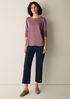 Organic Linen Jersey Long-Sleeve Tee