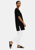 Organic Cotton Easy Jersey Elbow-Sleeve Tunic