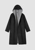 Doubleface Wool Cashmere Hooded Coat