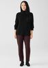 Merino Turtleneck Top in Regenerative Wool