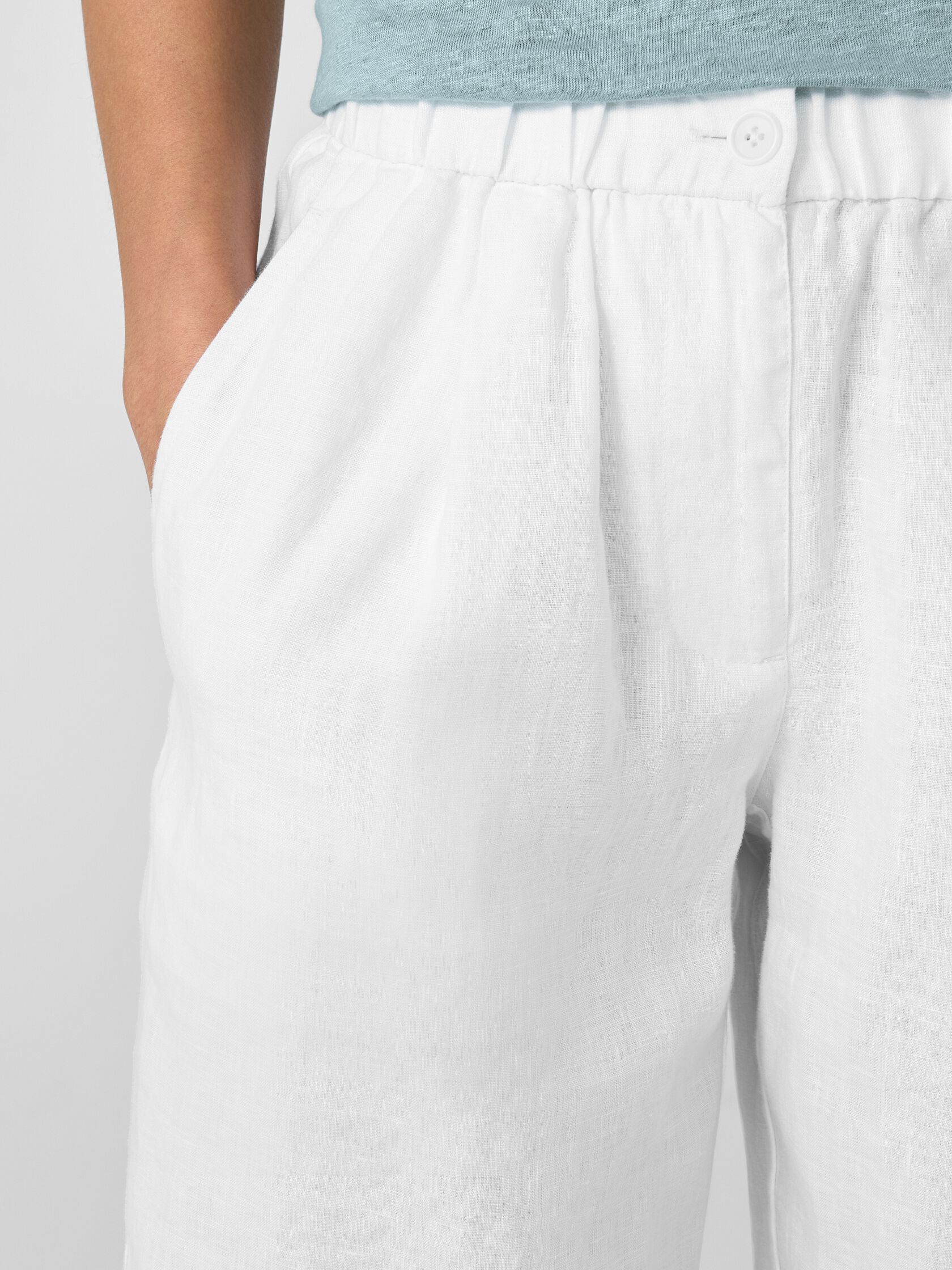 Organic Linen Shorts