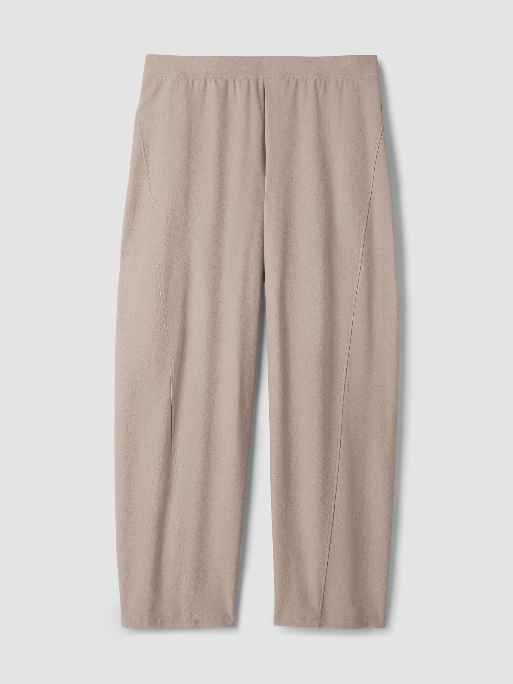 Washable Stretch Crepe Lantern Pant