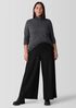 Sheer Knit Turtleneck Top