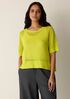 Organic Linen Cotton Round Neck Top