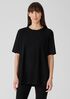 Organic Pima Cotton Jersey Long Tee