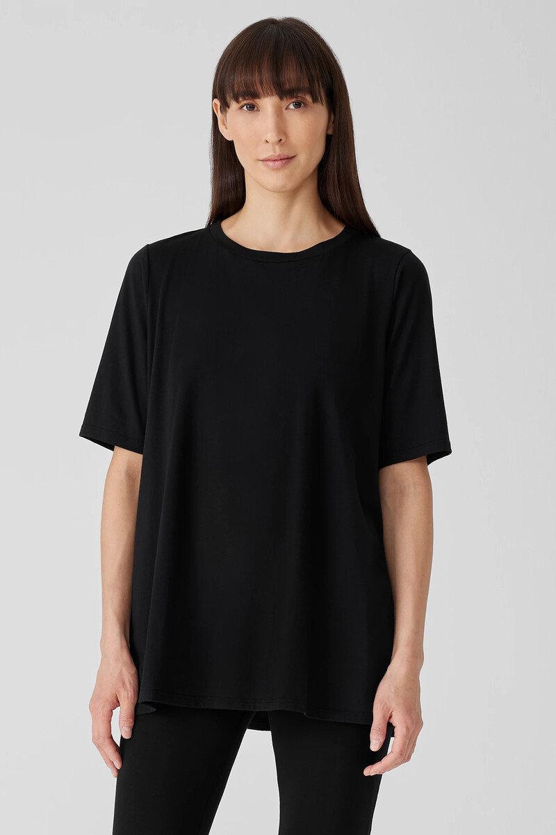 Organic Pima Cotton Jersey Long Tee Organic Pima Cotton Jersey Long Tee