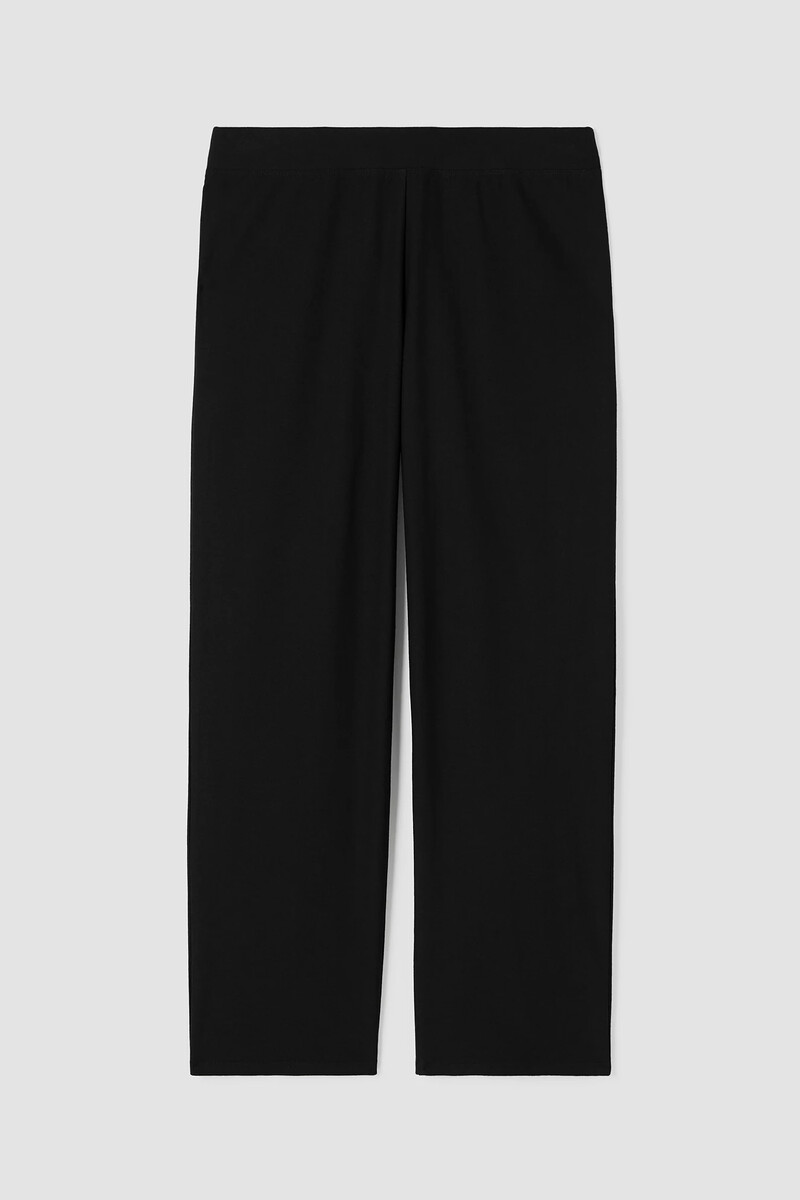Washable Stretch Crepe Straight Pant Washable Stretch Crepe Straight Pant