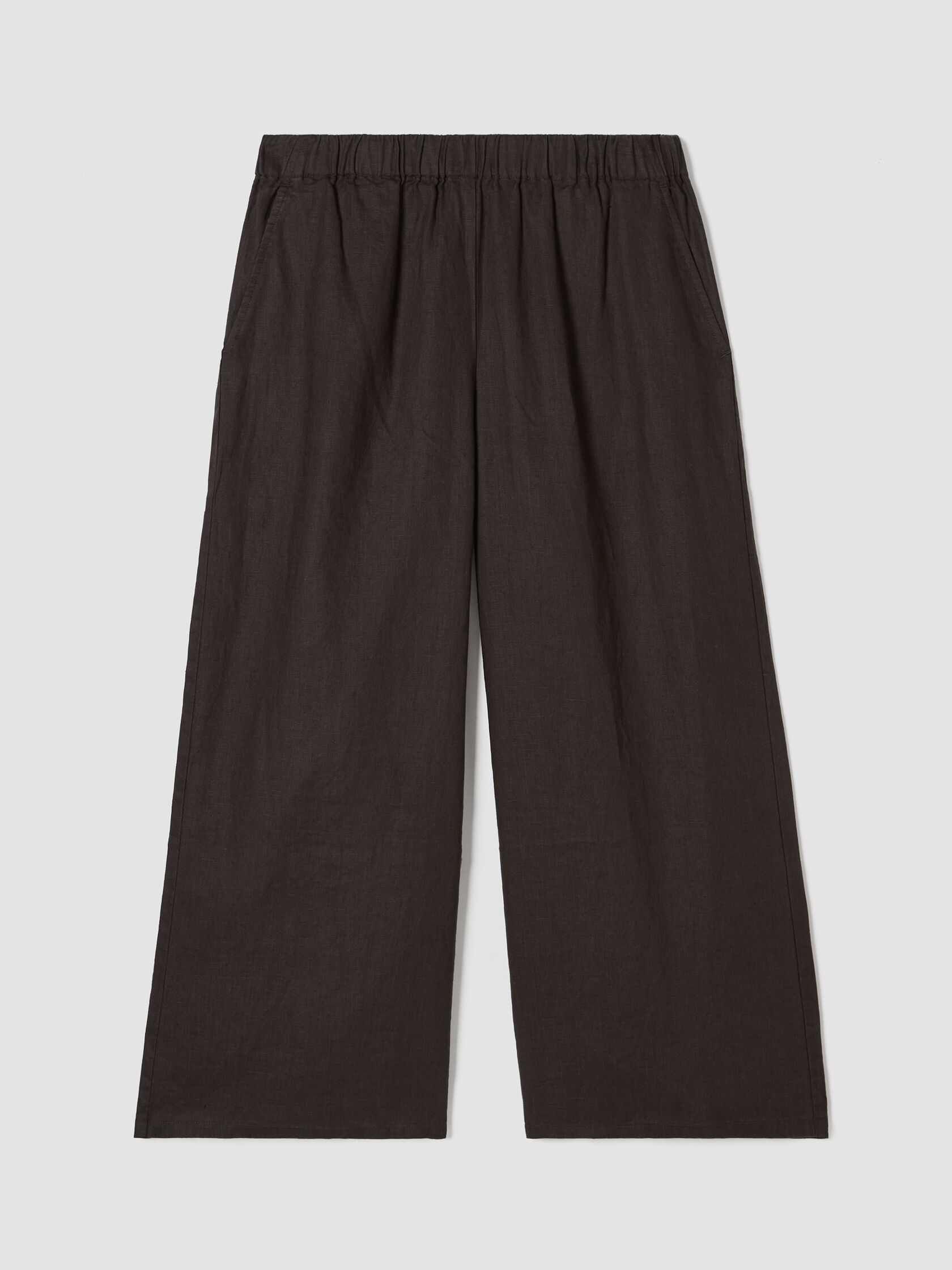 Organic Linen Wide-Leg Pant | EILEEN FISHER