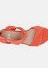 Viv Tumbled Nubuck Wedge Sandal