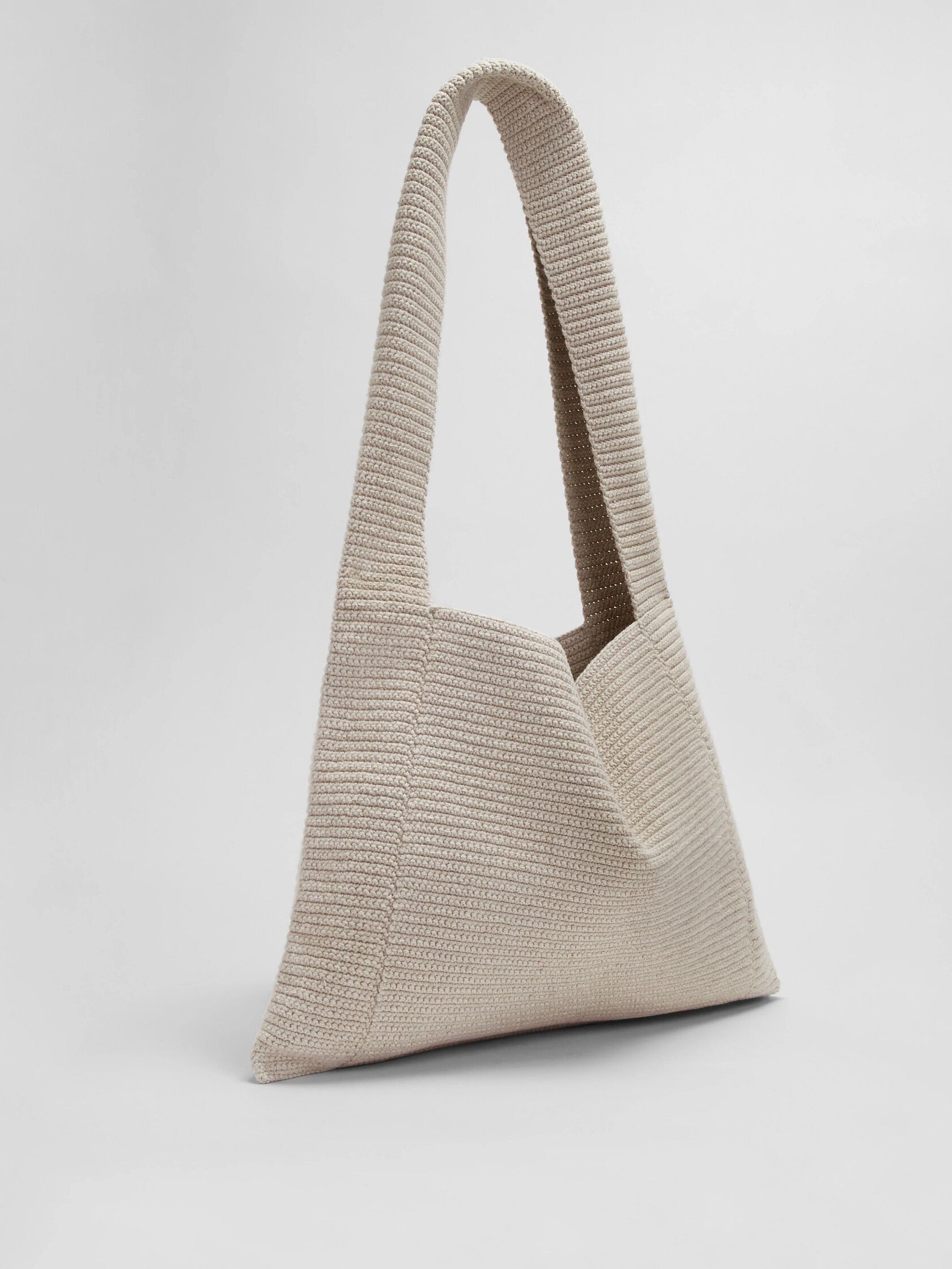 Peruvian Organic Cotton Crochet Shopper Tote