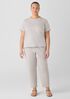 Organic Pima Cotton Jersey Round Neck Tee