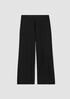 Washable Stretch Crepe Straight Pant