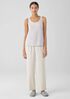 Silk Georgette Crepe Straight Pant