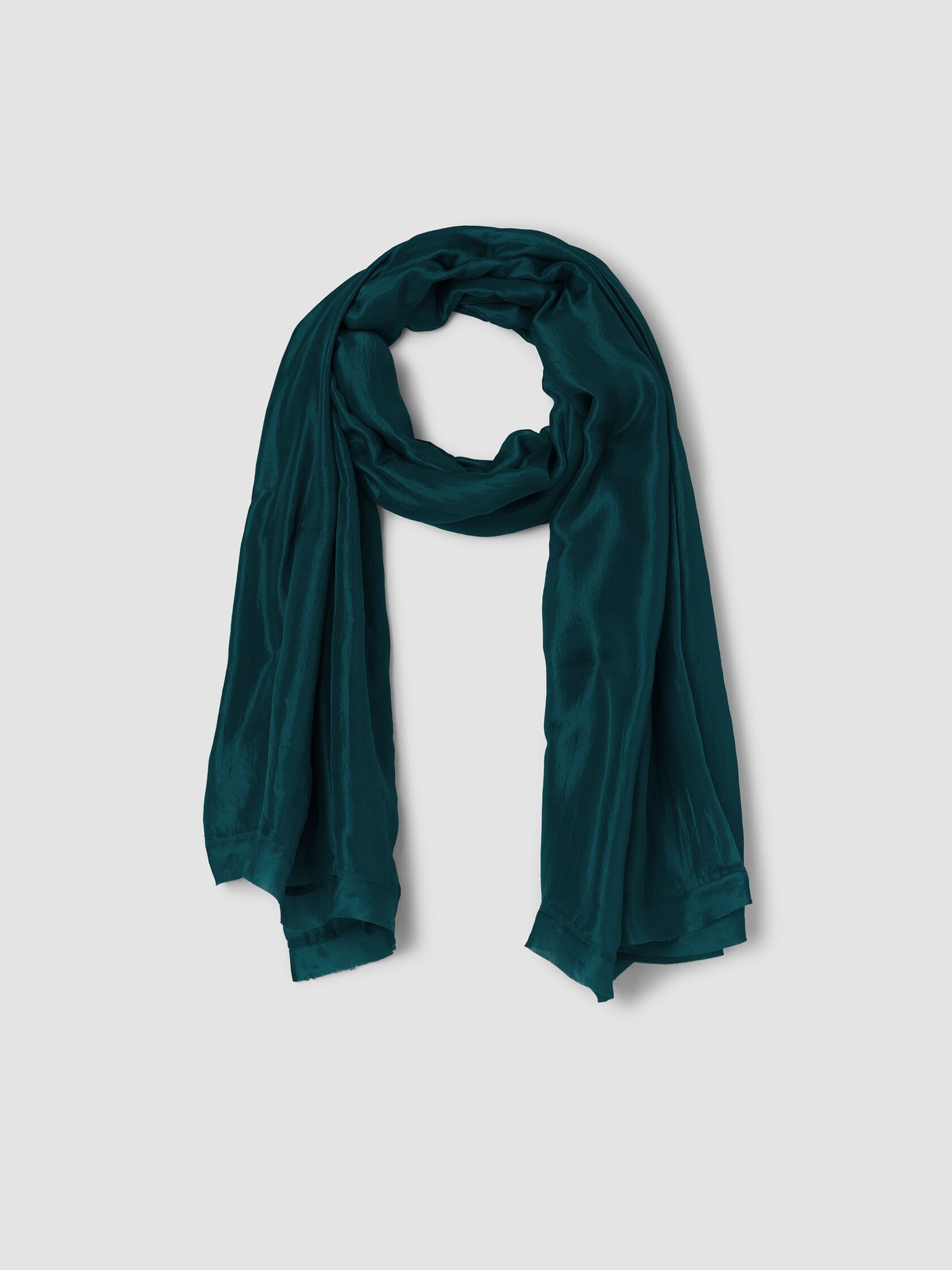 Washed Organic Silk Scarf