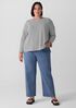 Cotton Stretch Denim Straight Jean