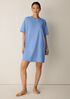 Organic Cotton Interlock Crew Neck Sleep Dress