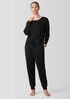 Organic Cotton Interlock Jogger Sleep Pant