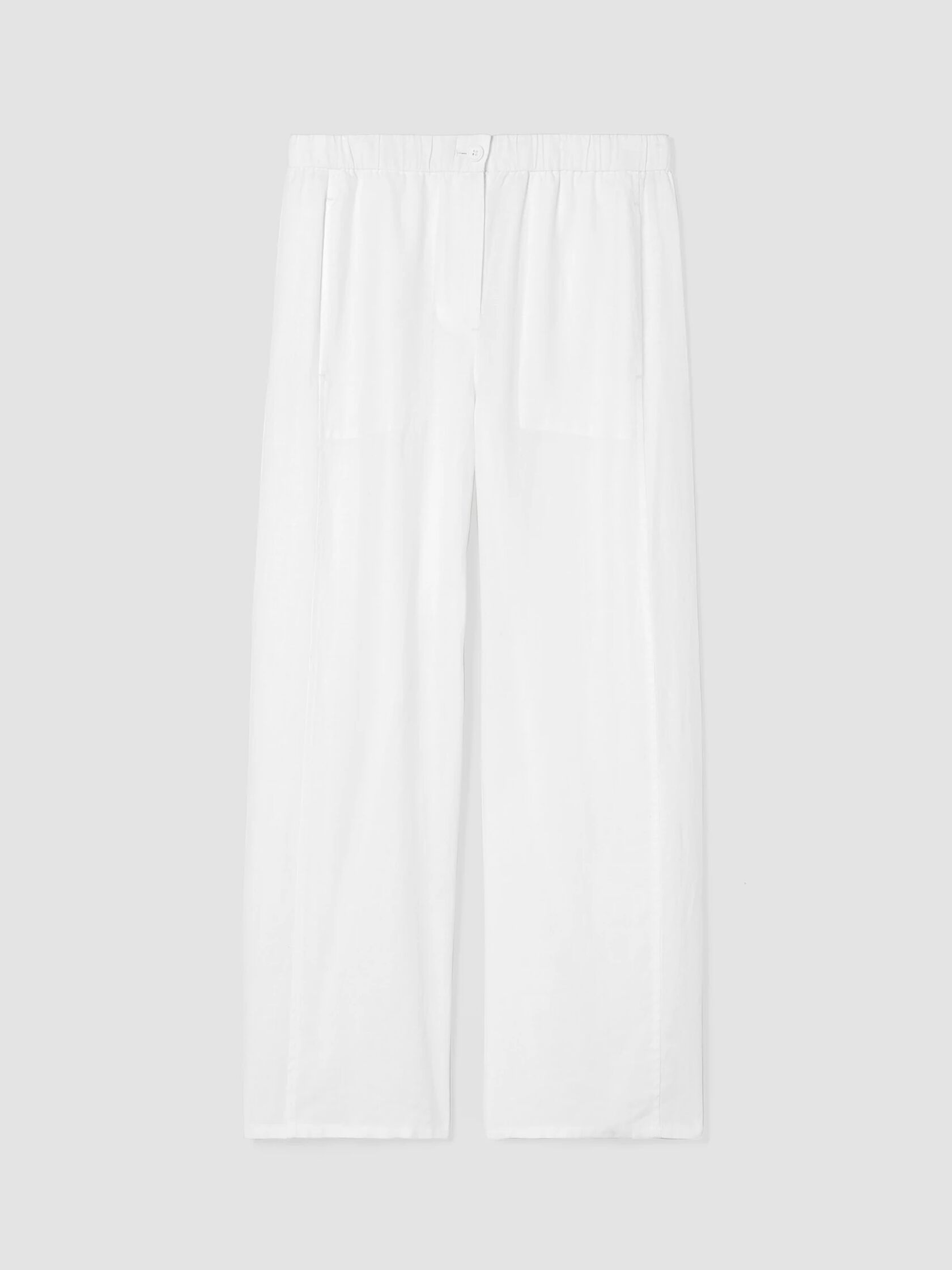 Organic Linen Wide Trouser Pant