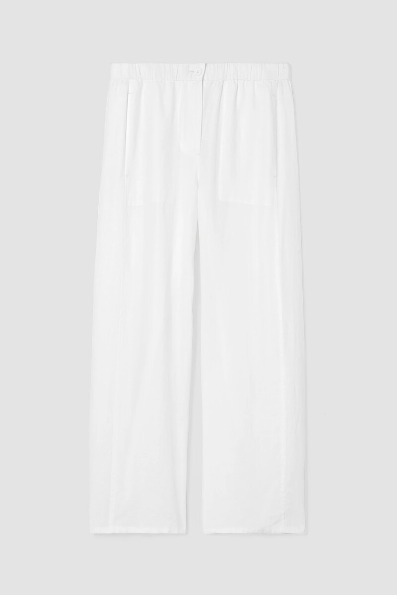 Organic Linen Wide Trouser Pant Organic Linen Wide Trouser Pant