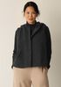 Cozy Recycled Wool Boucle Hooded Vest