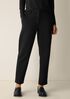 Washable Flex Ponte Tapered Trouser Pant