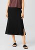 Stretch Jersey Knit Straight Skirt