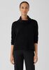 Organic Cotton Chenille Turtleneck Top