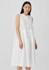 Organic Linen Pleated Dress