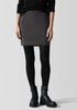 Merino Mini Skirt in Regenerative Wool