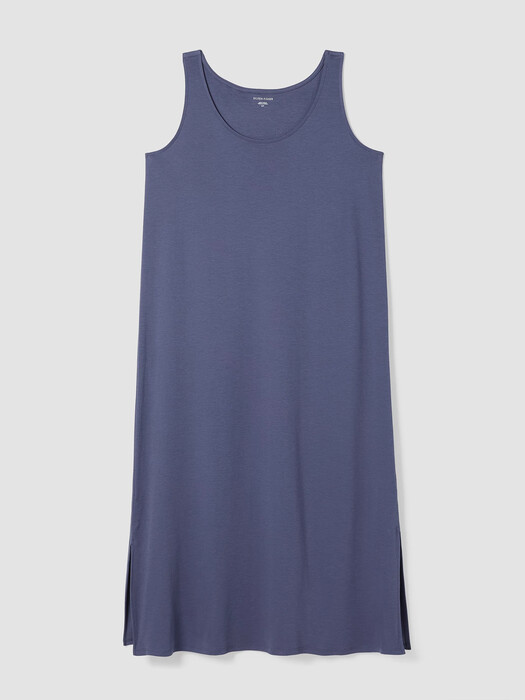 Organic Cotton Interlock Tank Sleep Dress