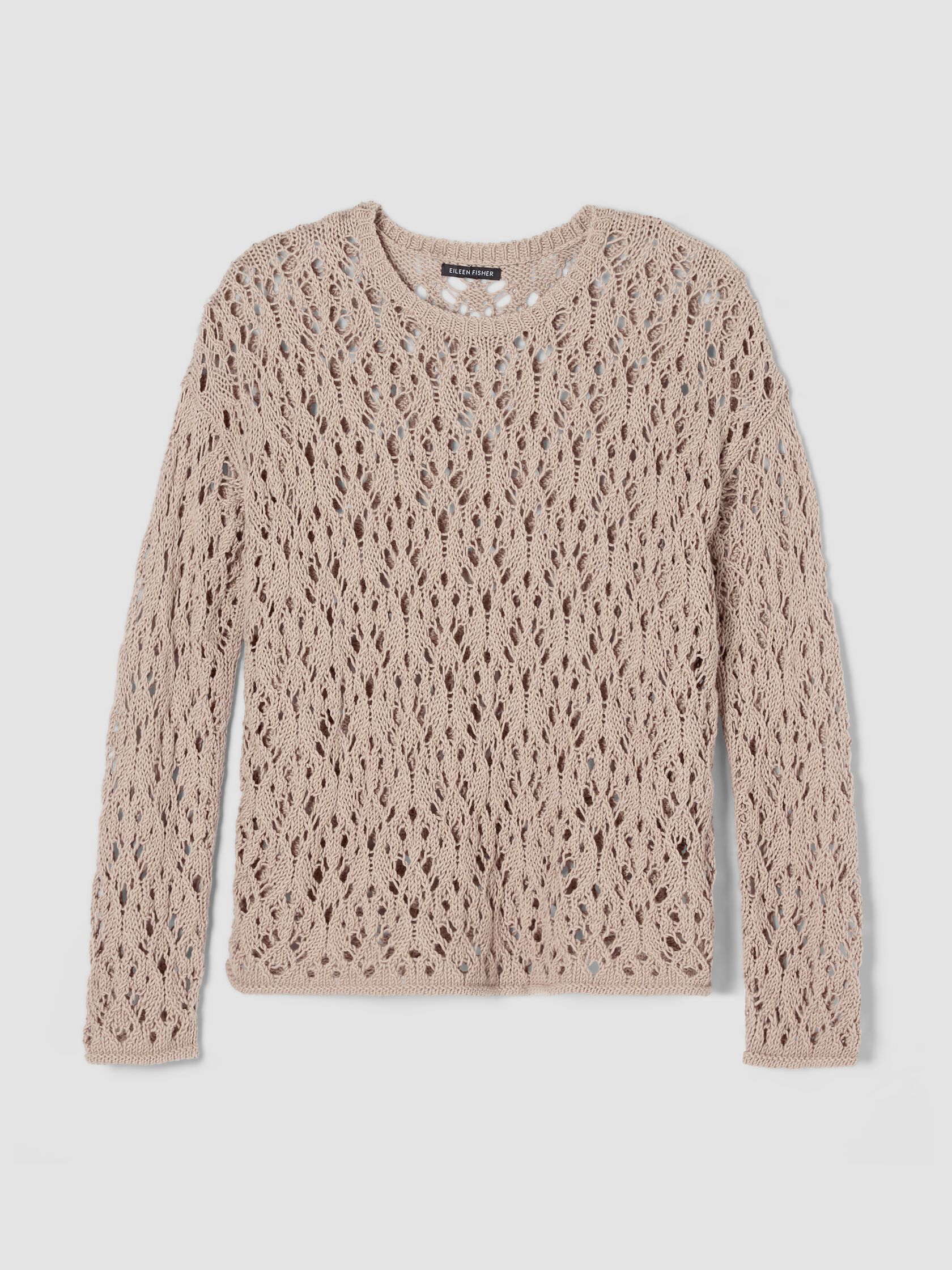 Peruvian Organic Cotton Cord Crew Neck Top