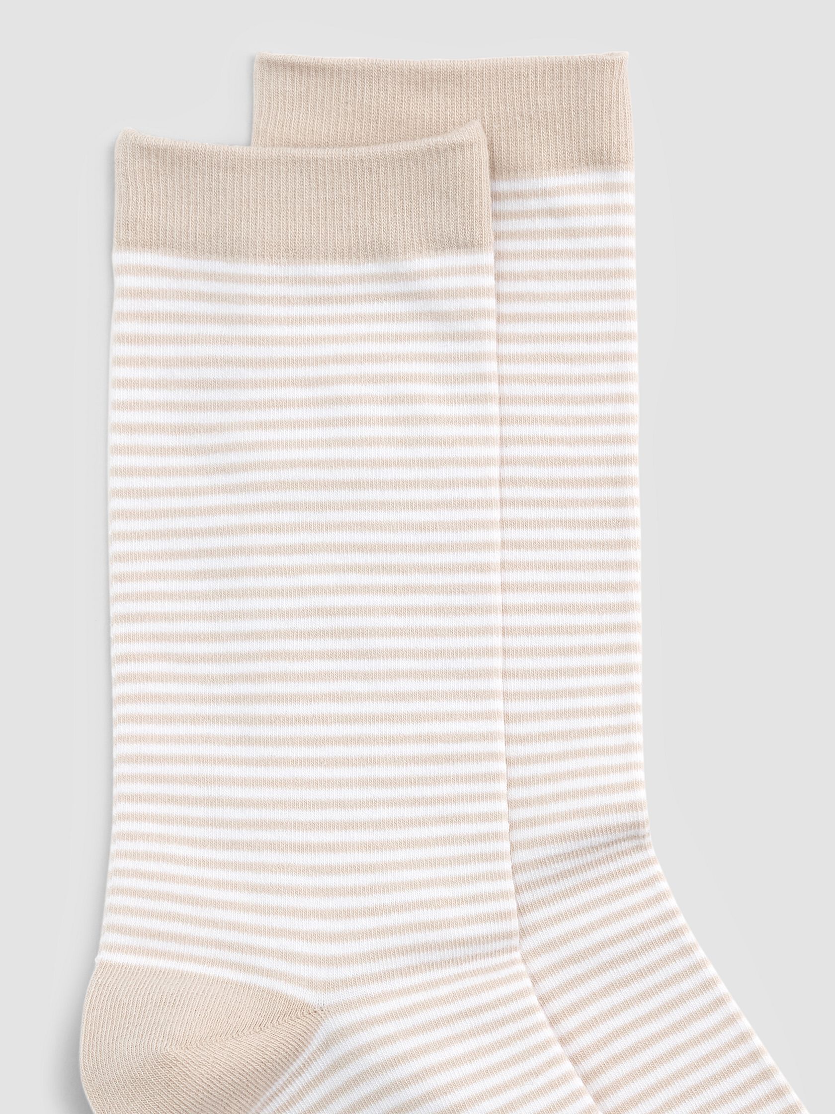 Micro Stripe Cotton Trouser Sock