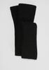 Cozy Recycled Nylon Cashmere Ribbed Leg Warmers
