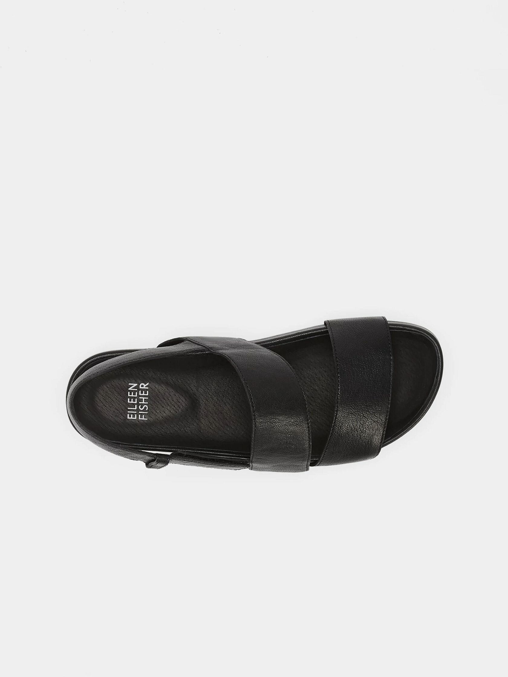 Curve Tumbled Leather Sandal