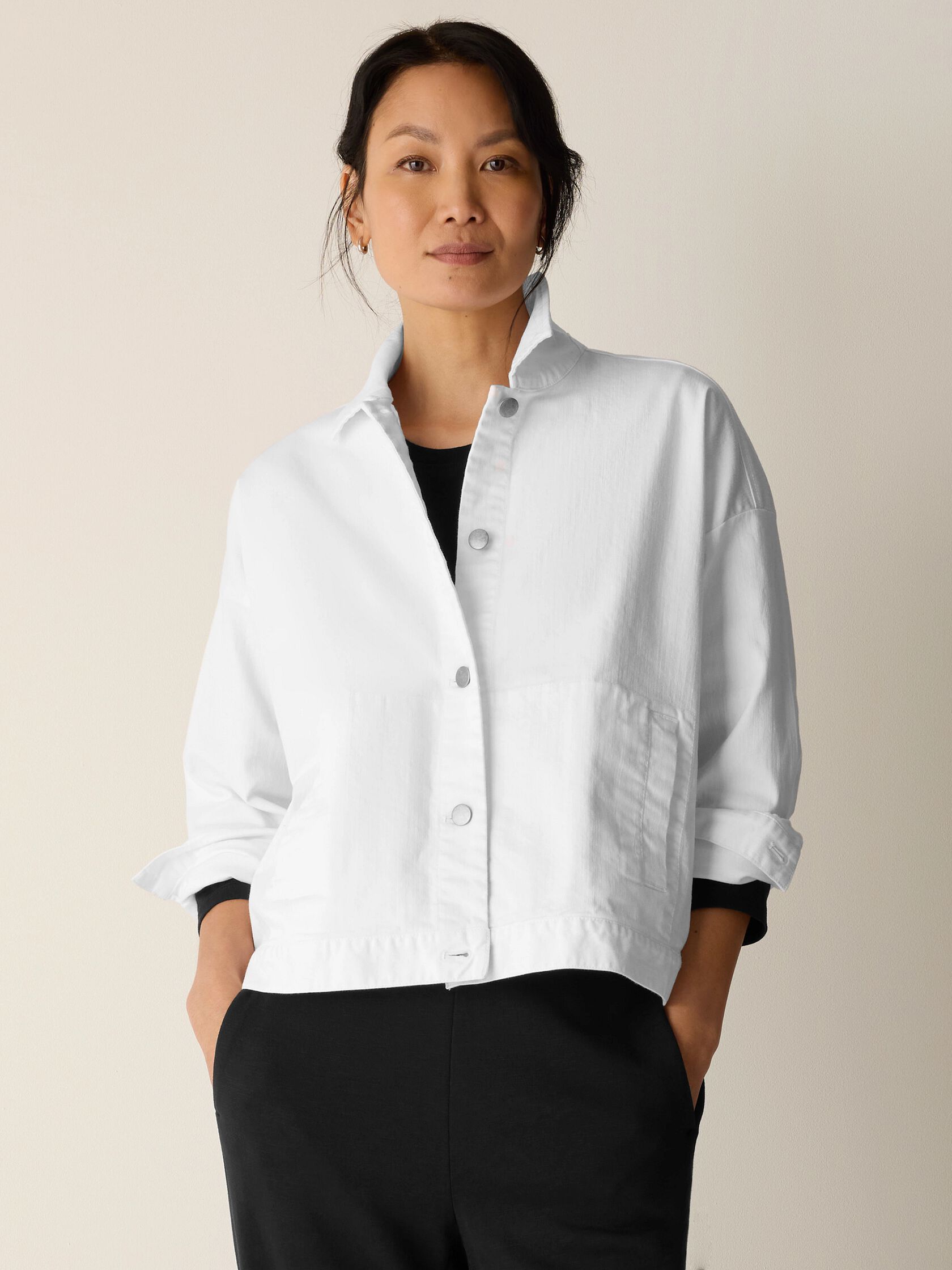 Garment-Dyed Organic Cotton Jacket