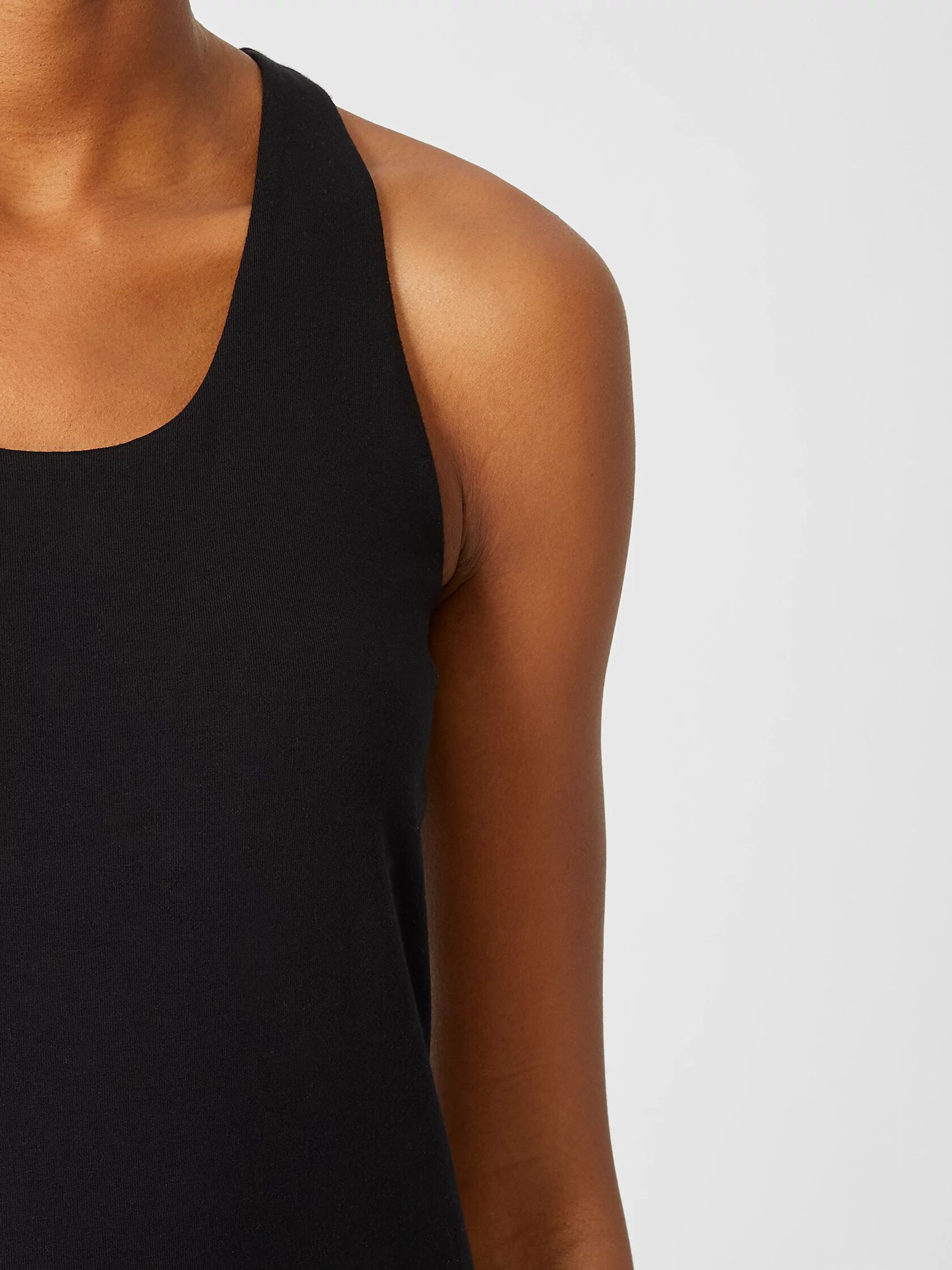 Traceable Organic Cotton Jersey Racer-Back Tank